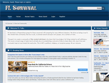 Tablet Screenshot of flsurvival.com